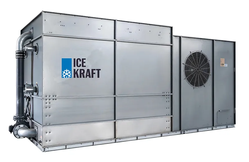 IceKraft ADVANCED FLAKE ICE SYSTEM FOR LARGE BUILDINGS ICE PLANT